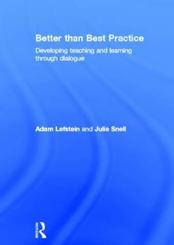 Better than Best Practice cover