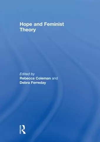 Hope and Feminist Theory cover