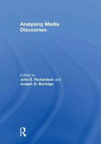 Analysing Media Discourses cover