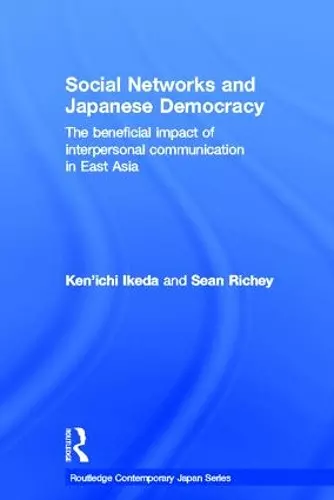 Social Networks and Japanese Democracy cover