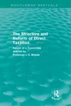 The Structure and Reform of Direct Taxation (Routledge Revivals) cover