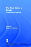 The Third Sector in Europe cover