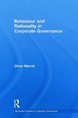 Behaviour and Rationality in Corporate Governance cover