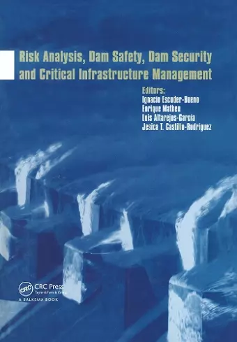 Risk Analysis, Dam Safety, Dam Security and Critical Infrastructure Management cover