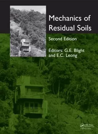 Mechanics of Residual Soils cover