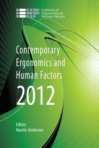 Contemporary Ergonomics and Human Factors 2012 cover