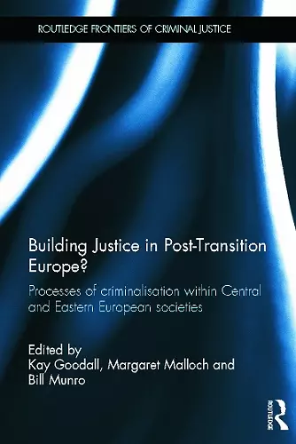 Building Justice in Post-Transition Europe? cover