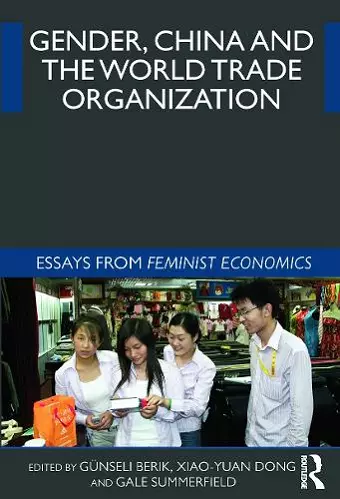 Gender, China and the World Trade Organization cover