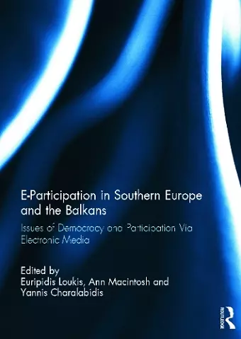 E-Participation in Southern Europe and the Balkans cover