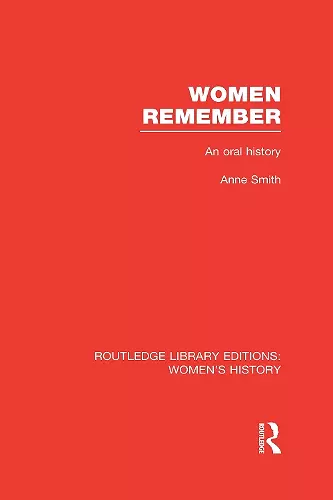 Women Remember cover