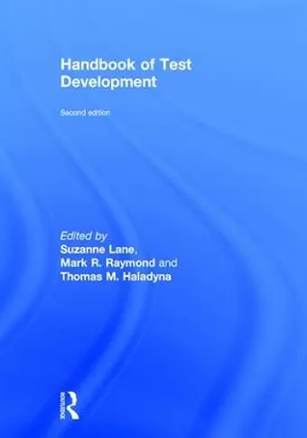 Handbook of Test Development cover