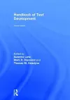 Handbook of Test Development cover