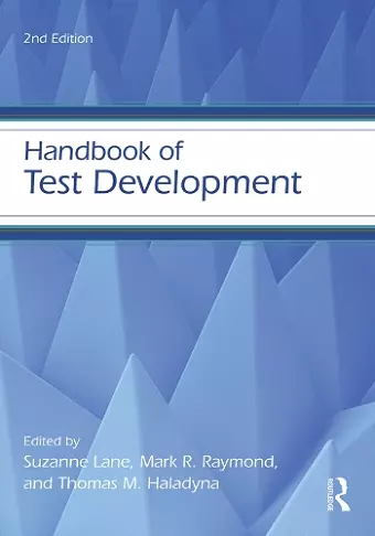 Handbook of Test Development cover