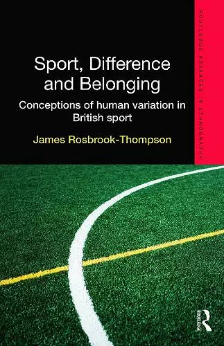 Sport, Difference and Belonging cover