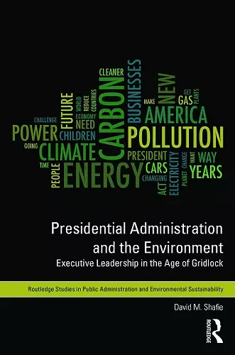 Presidential Administration and the Environment cover