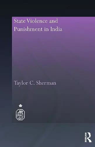 State Violence and Punishment in India cover