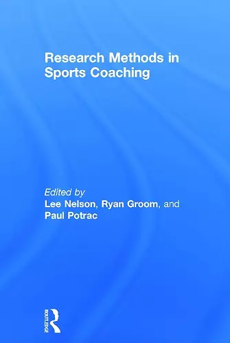 Research Methods in Sports Coaching cover