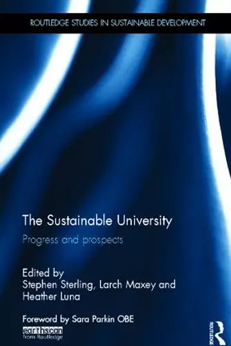 The Sustainable University cover