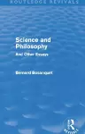 Science and Philosophy (Routledge Revivals) cover