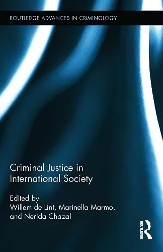 Criminal Justice in International Society cover