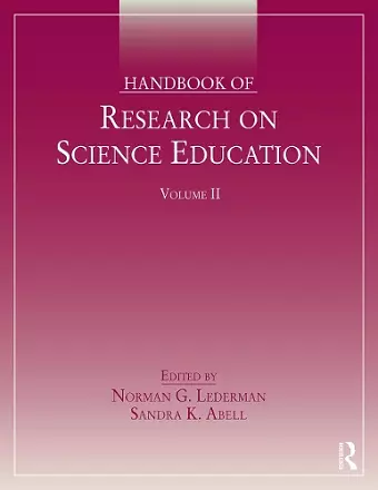 Handbook of Research on Science Education, Volume II cover