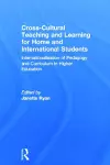 Cross-Cultural Teaching and Learning for Home and International Students cover