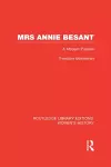 Mrs Annie Besant cover