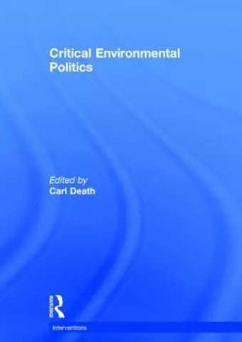 Critical Environmental Politics cover