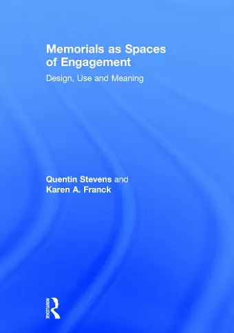 Memorials as Spaces of Engagement cover