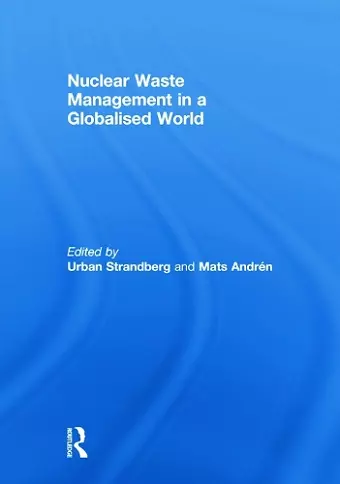 Nuclear Waste Management in a Globalised World cover