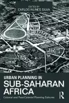 Urban Planning in Sub-Saharan Africa cover