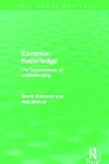 Common Knowledge (Routledge Revivals) cover