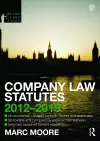 Company Law Statutes 2012-2013 cover