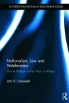 Nationalism, Law and Statelessness cover