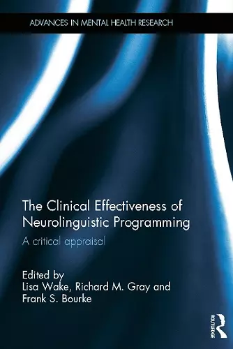 The Clinical Effectiveness of Neurolinguistic Programming cover