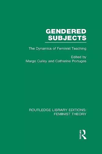 Gendered Subjects (RLE Feminist Theory) cover