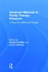 Advanced Methods in Family Therapy Research cover