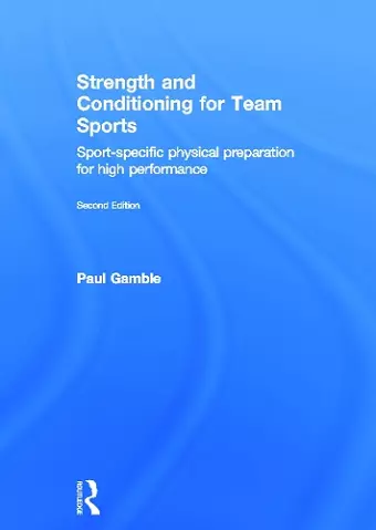 Strength and Conditioning for Team Sports cover