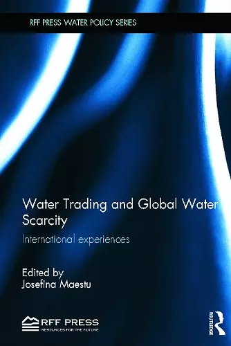 Water Trading and Global Water Scarcity cover