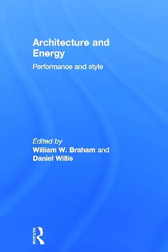 Architecture and Energy cover