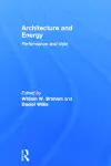 Architecture and Energy cover