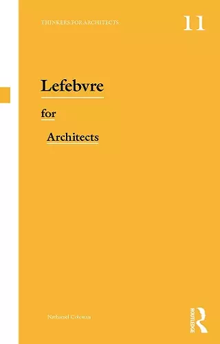 Lefebvre for Architects cover