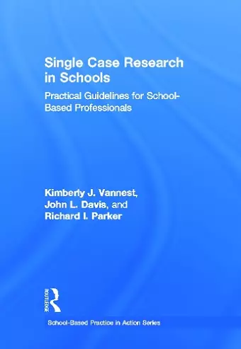 Single Case Research in Schools cover
