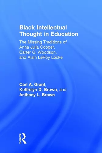 Black Intellectual Thought in Education cover