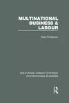 Multinational Business and Labour (RLE International Business) cover