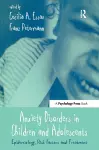 Anxiety Disorders in Children and Adolescents cover