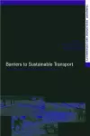 Barriers to Sustainable Transport cover