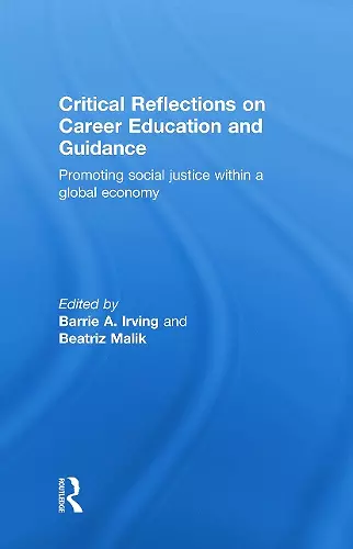 Critical Reflections on Career Education and Guidance cover