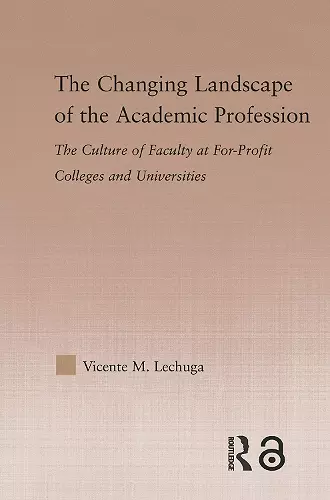 The Changing Landscape of the Academic Profession cover