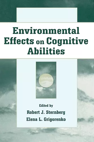 Environmental Effects on Cognitive Abilities cover